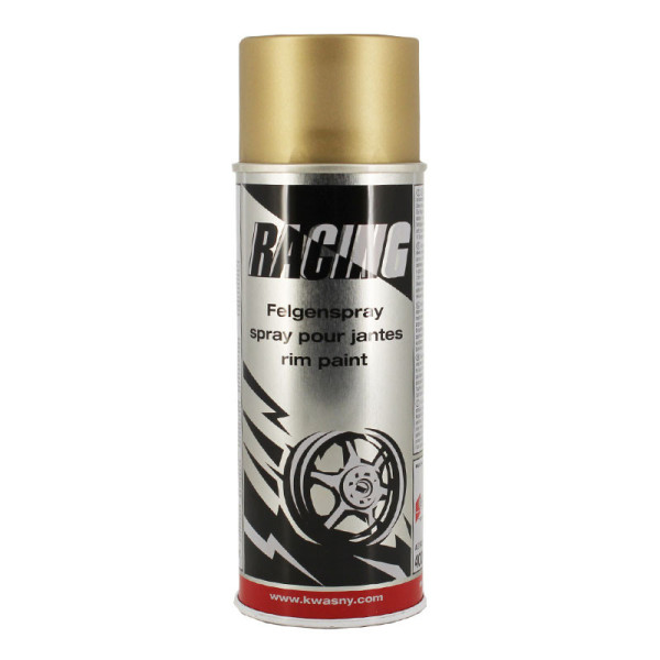 photo-Bombe de peinture pour jantes - Or - Racing - 400ml