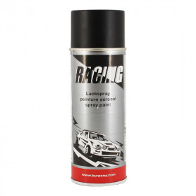 photo-Bombe de peinture - Apprêt universel - Noir mat - Racing - 400ml