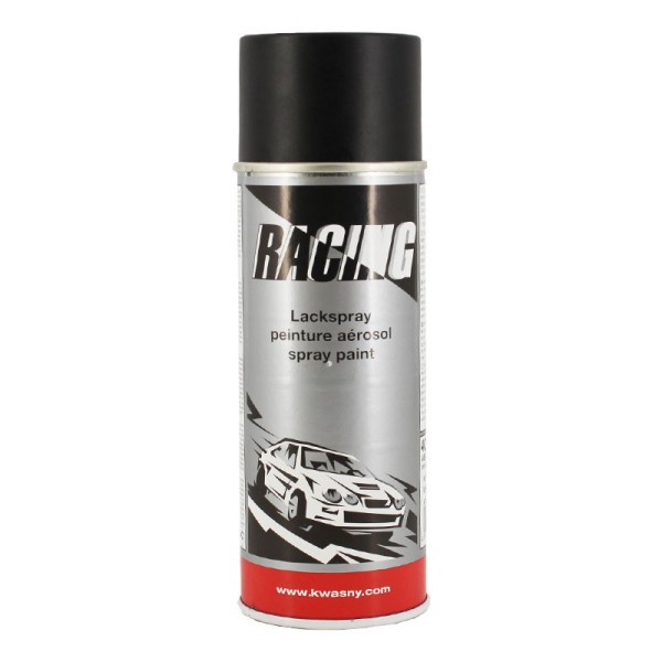 photo-Bombe de peinture - Apprêt universel - Noir mat - Racing - 400ml