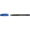 10 stylos feutres - Bleu - pointe fine - 0,4mm - Topliner 967 - Schneider