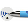 5 stylos à bille - Bleu - Pointe extra large XB - Slider Memo XB - Slider Rave XB - Schneider