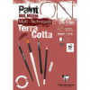 photo - Bloc - A5 - Multi techniques - Terracotta - 20 feuilles - 250g - Clairefontaine - Paint On