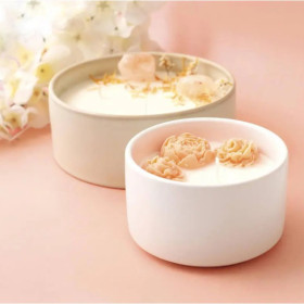Kit créatif - Fabrique une bougie - Senteur fleur de coton - Douceur - Graine créative