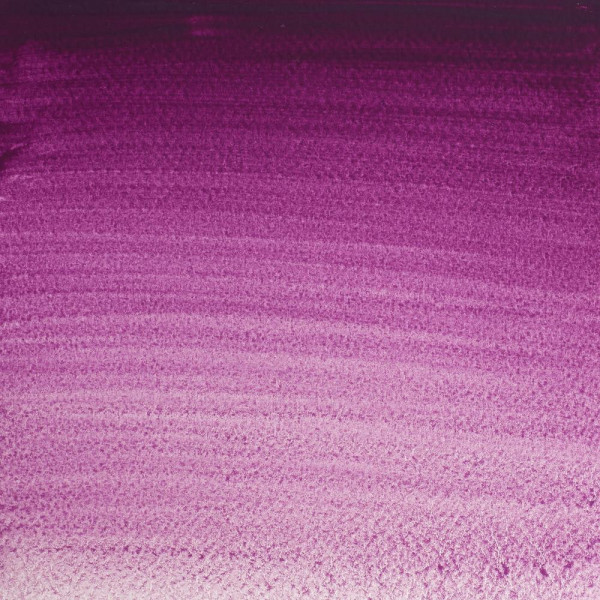 Peinture aquarelle professionnelle - Extra fine - Mauve permanent - 491 - Winsor et Newton - 5ml