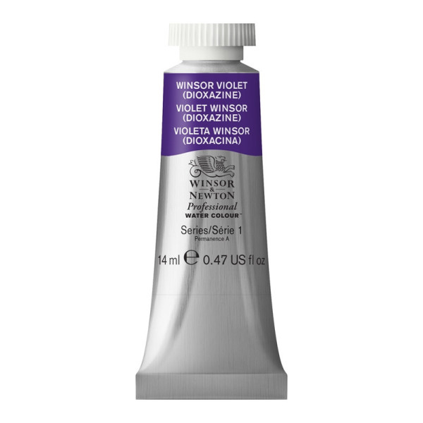 photo-Peinture aquarelle - Violet Winsor - 733 - Extra-fine - Winsor et Newton - 14ml