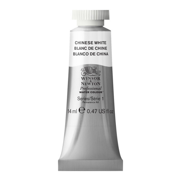 photo-Peinture aquarelle - Blanc de Chine - 150 - Extra-fine - Winsor et Newton - 14ml