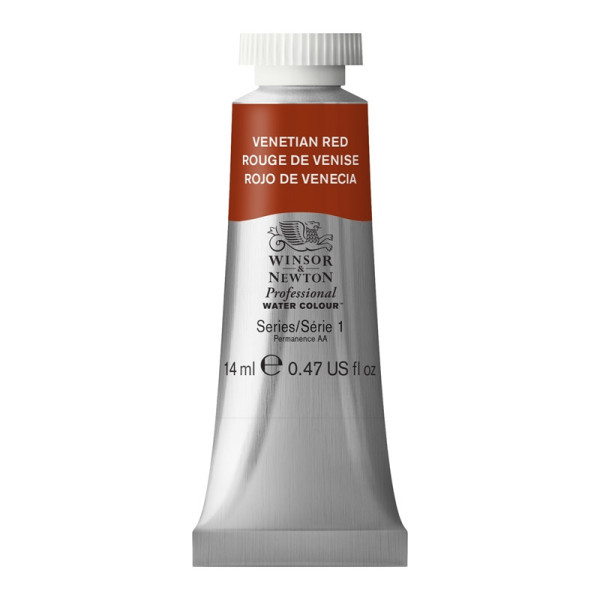 photo-Peinture aquarelle - Rouge de Venise - 678 - Extra-fine - Winsor et Newton - 14ml