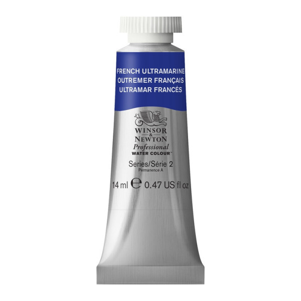 photo-Aquarelle Professionnelle Extra-Fine - 14Ml - Outremer Français - Winsor Et Newton