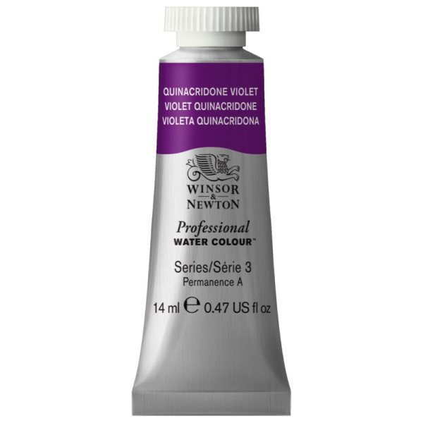 photo-Aquarelle Professionnelle Extra-Fine - 14Ml - Violet Quinacridone - Winsor Et Newton