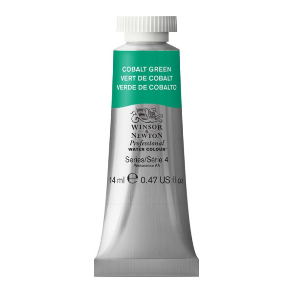 photo-Peinture aquarelle - Vert de cobalt - 184 - Extra-fine - Winsor et Newton - 14ml