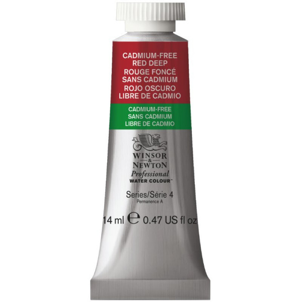 photo-Aquarelle Professionnelle Extra-Fine - 14Ml - Rouge Foncé Sans Cadmium - Winsor Et Newton