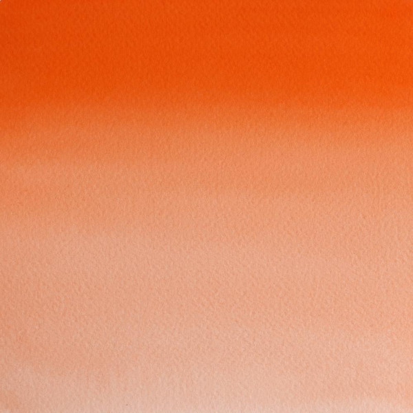 Aquarelle Professionnelle Extra-Fine - 1/2 Godet - Orange Winsor Nuance Rouge - 723 - Winsor Et Newton
