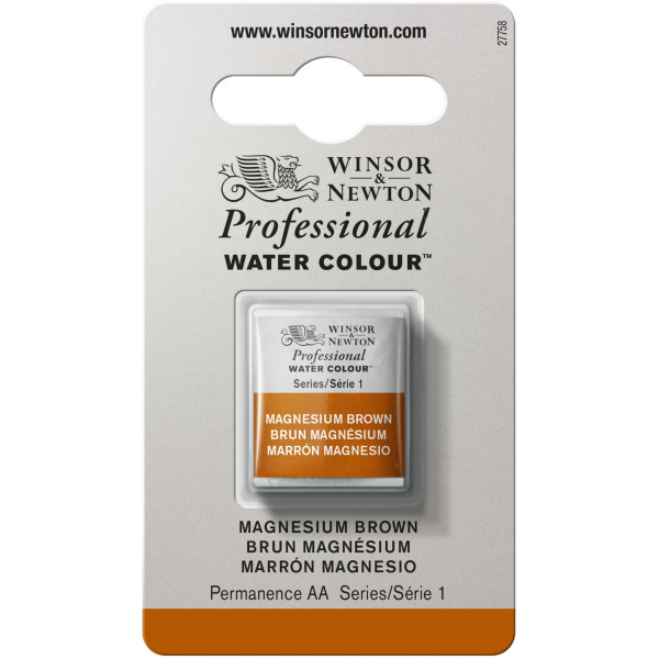 photo-Aquarelle Professionnelle Extra-Fine - 1/2 Godet - Brun Magnésium - 381 - Winsor Et Newton