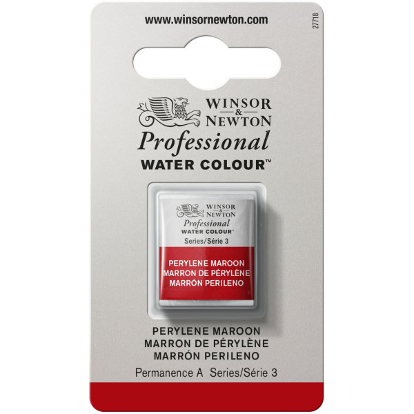 photo-Aquarelle Professionnelle Extra-Fine - 1/2 Godet - Marron De Pérylène - 507 - Winsor Et Newton