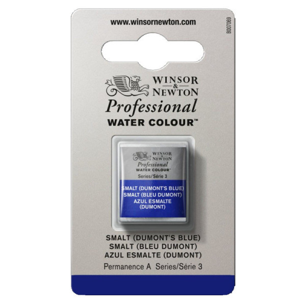 photo-Aquarelle Professionnelle Extra-Fine - 1/2 Godet - Smalt Bleu Dumont - 710 - Winsor Et Newton