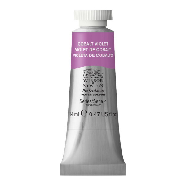 photo-Peinture aquarelle - Violet de cobalt - 192 - Extra-fine - Winsor et Newton - 14ml