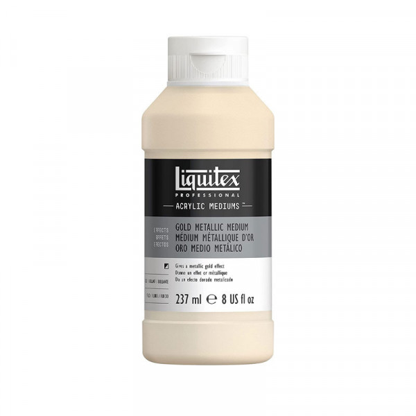 Médium gel or métallique 237ml - Liquitex | Artmania