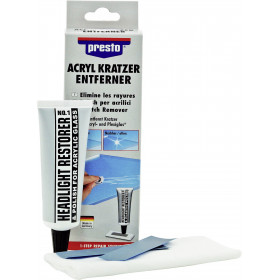 photo-Polish pour carrosserie et plastique de voiture - Kit complet - Presto