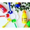 Lot de 4 pinceaux - Ergonomique - Pour enfant - Manche rond - Cléopâtre