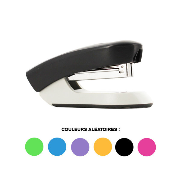 Agrafeuse de bureau - Agrafes 24/6 26/6 - Plastique de couleur - Apli