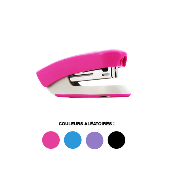 photo-Agrafeuse de bureau - Agrafes n°10 - Assortiment couleur - Apli