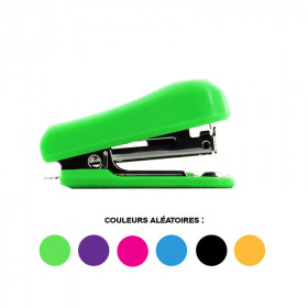 photo-Agrafeuse de bureau - Agrafes n°10 - Assortiment couleur - Apli