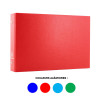 Classeur Pour Fiches Bristol - 16,5 X 24 Cm - 2 Anneaux - Exacompta
