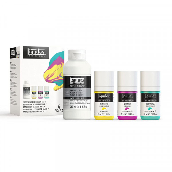 Set Médiums de lissage mat - Liquitex | Artmania