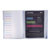 Trieur 12 compartiments 3 rabats + pochette intérieure couleurs assorties - Exacompta