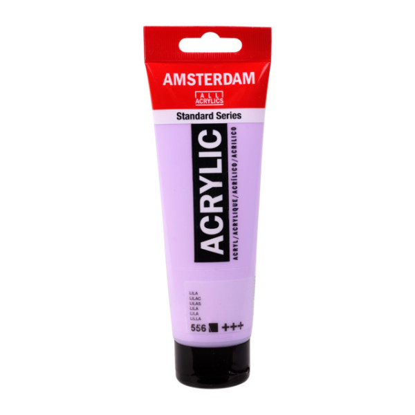 photo-Peinture acrylique - Lilas - 556 - Amsterdam - Tube de 120ml