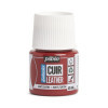photo - Peinture pour cuir et simili - Rouge profond - Setacolor Cuir - Pébéo - 45ml