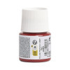 Peinture pour cuir et simili - Rouge profond - Setacolor Cuir - Pébéo - 45ml