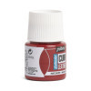 Peinture pour cuir et simili - Rouge profond - Setacolor Cuir - Pébéo - 45ml