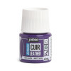 photo - Peinture pour cuir et simili - Violet aubergine - Setacolor Cuir - Pébéo - 45ml