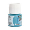 Peinture pour cuir et simili - Bleu turquoise - Setacolor Cuir - Pébéo - 45ml