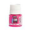 photo - Peinture pour cuir et simili - Rose fluo - Setacolor Cuir - Pébéo - 45ml