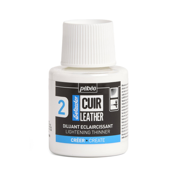 photo - Diluant éclaircissant - Pour cuir et simili - Setacolor Cuir - Pébéo - 110ml