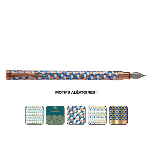 Stylo plume - Encre bleue effaçable - Inspirations - PlumInk