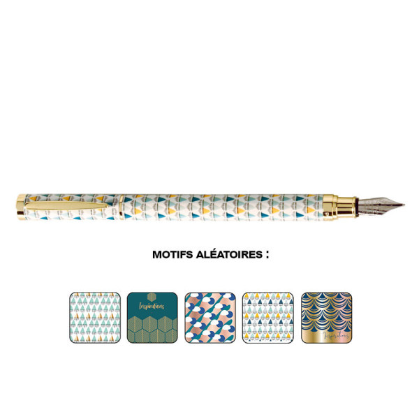 Stylo plume - Encre bleue effaçable - Inspirations - PlumInk