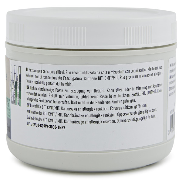 Pâte de modelage - Peinture acrylique - Reliefs - Empâtements - Pébéo - 475ml