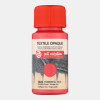 photo - Peinture pour textile opaque - Rouge fort - 3023 - Pour tissu foncé - Art creation - 50ml