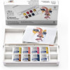 Peinture aquarelle - Boite de poche - 8 demi-godets - Winsor et Newton - Portrait