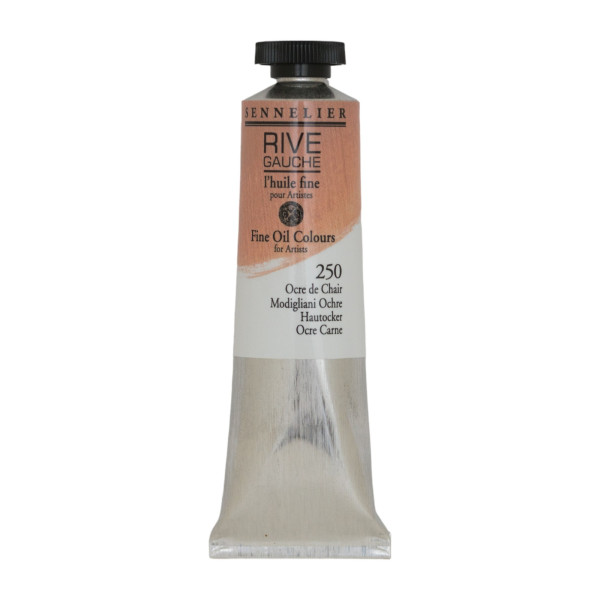 photo - Peinture à l'huile - Sennelier - Rive Gauche - Ocre de chair - 250 - Tube de 40ml