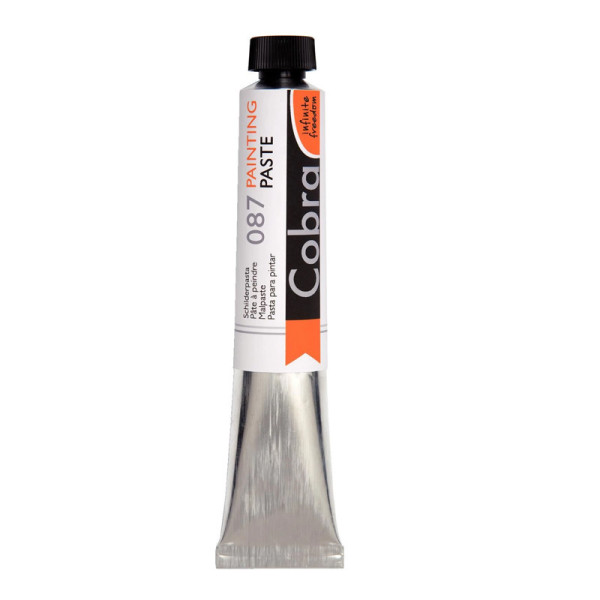 photo - Pâte à peindre - Médium pour peinture à l'huile - Incolore - Cobra - 60ml