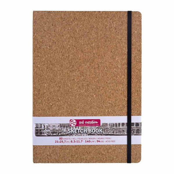 photo - Carnet - Croquis - Dessin - Notes - A4 - 80pages - Couverture en liège
