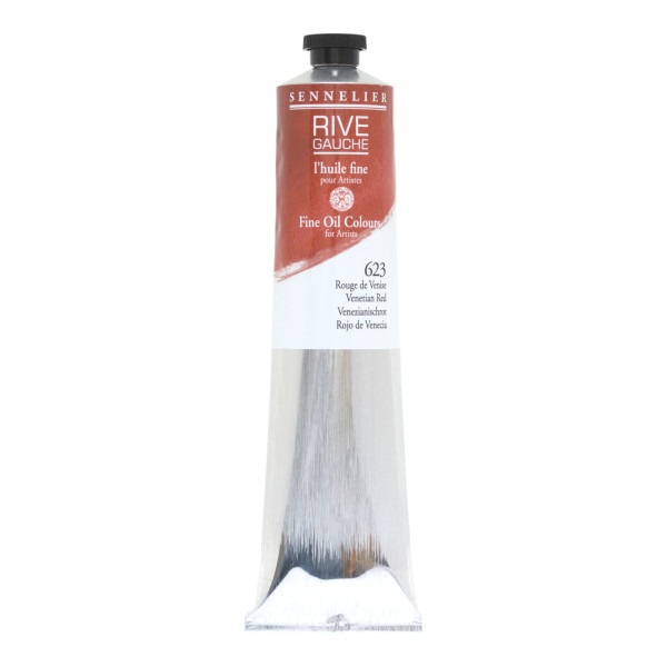 photo - Peinture à l'huile - Fine - Rouge de Venise - 623 - Sennelier - Rive gauche - Tube de 200ml