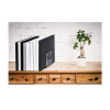 Lot de 2 serres-livres transparent en acrylique 10 x 8 x 10cm - Maul
