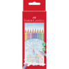 Crayons de couleur - Coloriage - Couleurs pastel - Faber-Castell - Château
