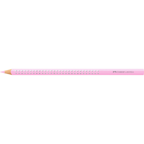 Crayons de couleur - Pastel - Avec paillettes et strass - Faber-Castell - Sparkle