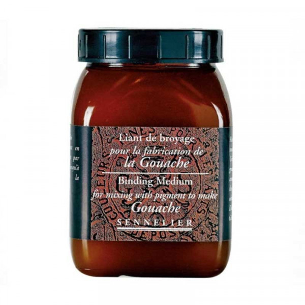 photo-Liant de broyage gouache - Sennelier - Flacon de 200ml